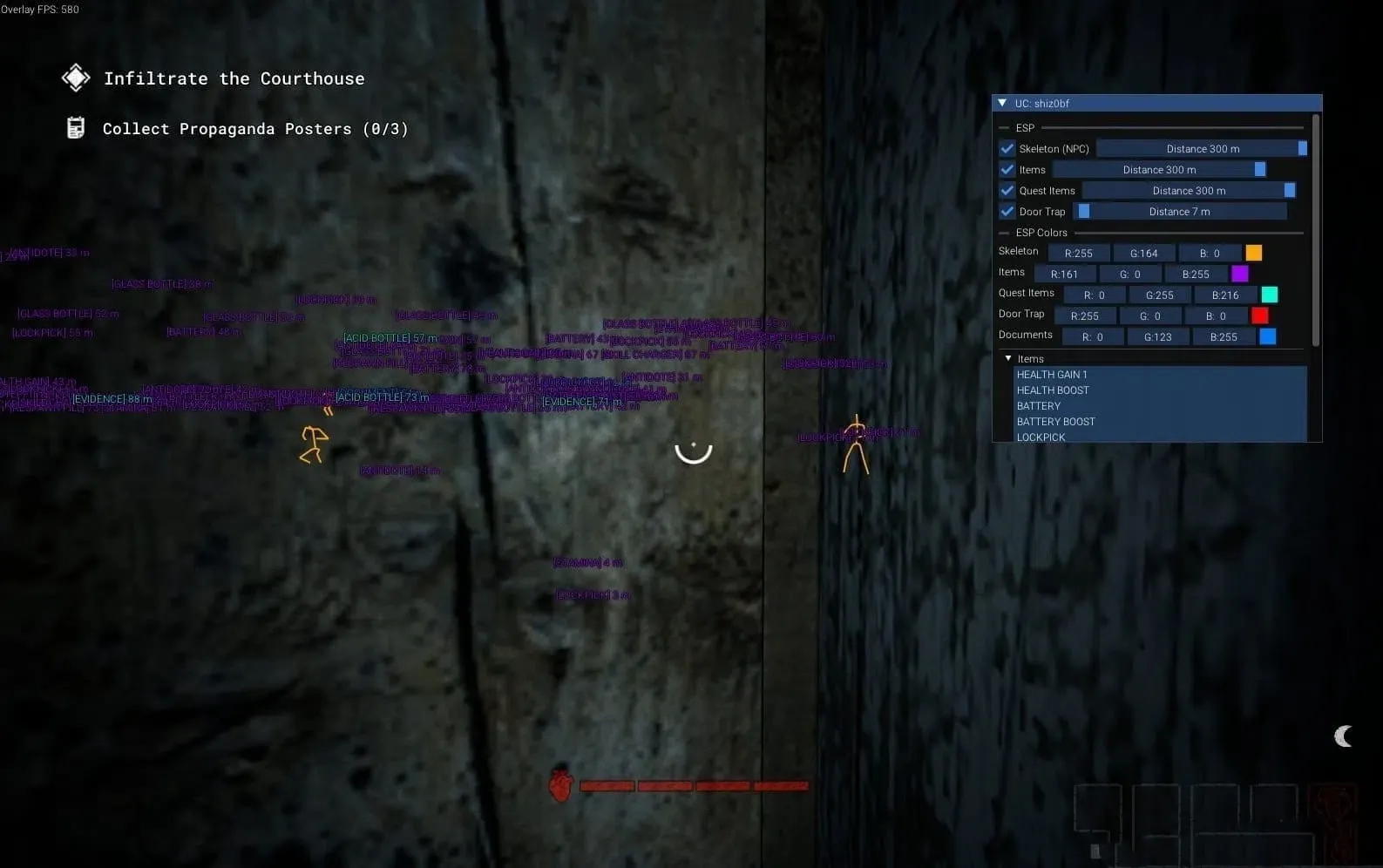 The Outlast Trials 逃生试炼 外部透视辅助 v5.8.1