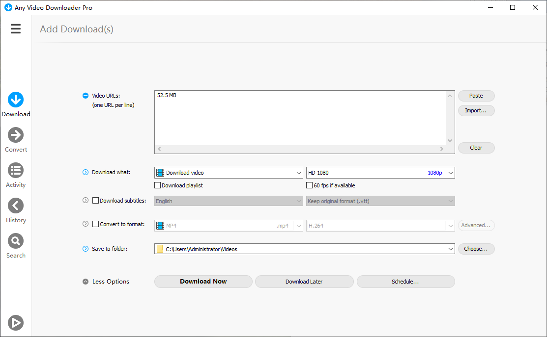Any Video Downloader(视频下载工具) Pro v9.6.3 便携版